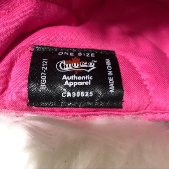 Choko Authentics Trapper Hat White and Grey Womens O/S - Picture 6 of 7